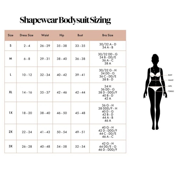 Pinsy Butter Sculpt Seamless Shapewear Bodysuit, Medium Beige, NWT - Picture 11 of 11